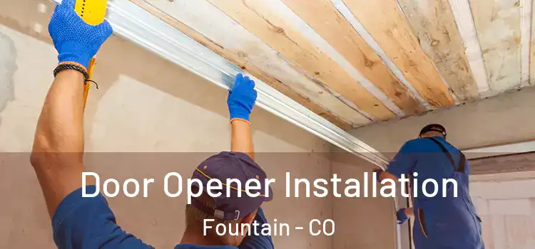 Door Opener Installation Fountain - CO