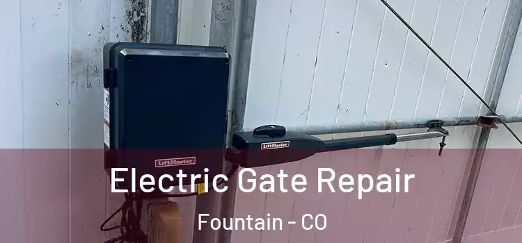  Electric Gate Repair Fountain - CO