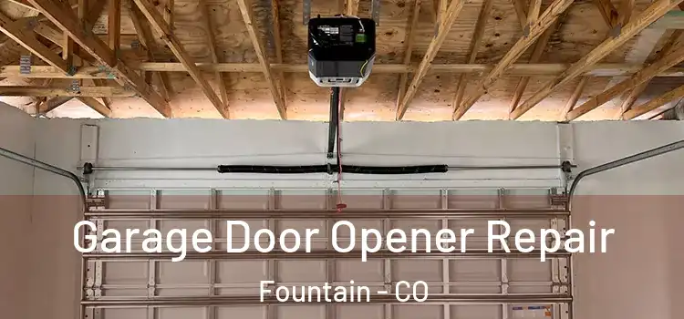  Garage Door Opener Repair Fountain - CO