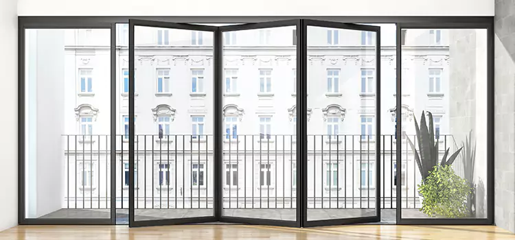 Premium Material Balcony Doors Fountain