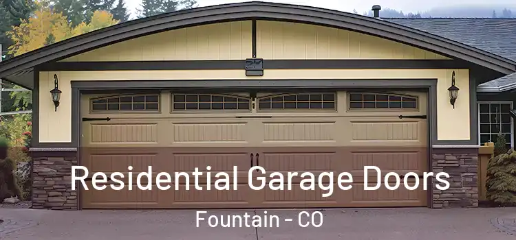  Residential Garage Doors Fountain - CO