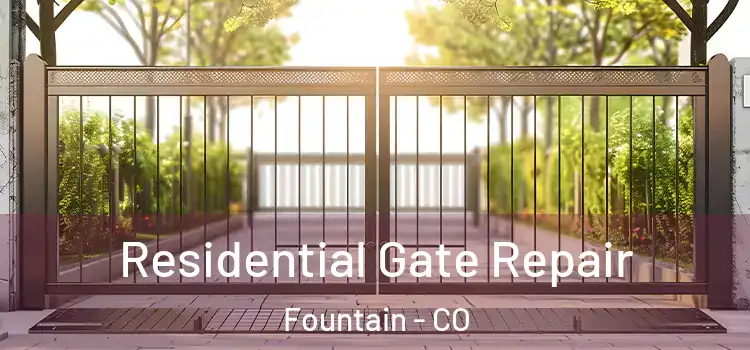  Residential Gate Repair Fountain - CO
