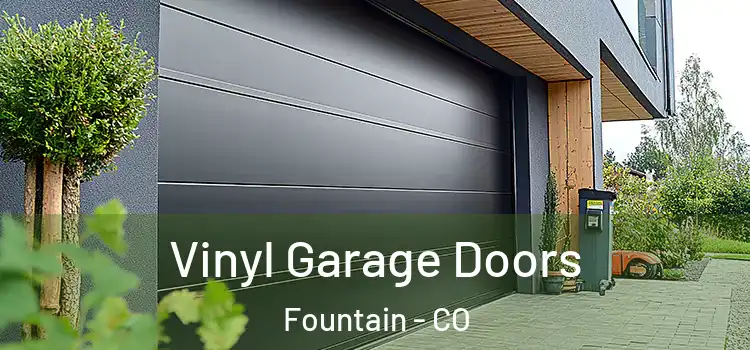  Vinyl Garage Doors Fountain - CO
