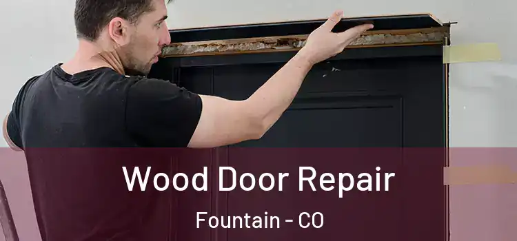  Wood Door Repair Fountain - CO